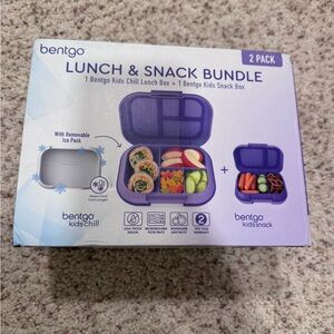 Bentgo Lunch & Snack Bundle - Purple